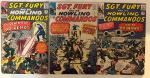 *Sgt Fury (1963 Marvel) 8vg, 9vg, 10fn