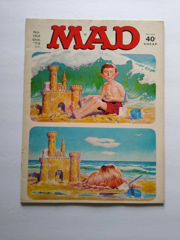 MAD Magazine Oct 1973 No 162 The Heartbreak Kid Movie Maude TV Show Satire