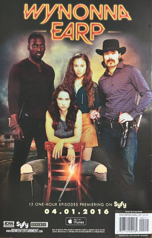 Wynonna Earp #2 (2016) NM Condition