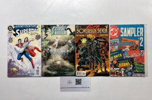 4 DC Comics Sampler # 2 + S7 # 1 + Swamp Thing # 130 + Superman # 1 16 JS46