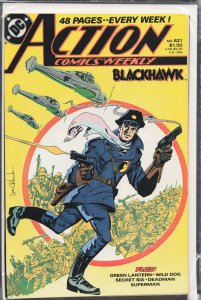 Action Comics Weekly #621 (1988) Blackhawk