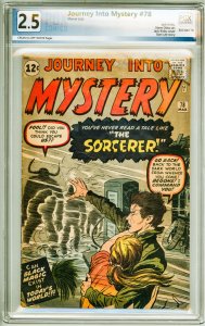 Journey into Mystery #78 (1962) PGX 2.5