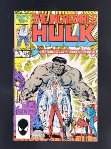 The Incredible Hulk #324 (1986) Return of the Grey-Skinned Hulk