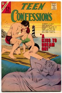 Teen Confessions #41 1966- Charlton- Kiss to Dream On FN