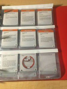 Heroclix Feat Cards Collection Prerequisite Action Cards Game Pieces Binder MFT4