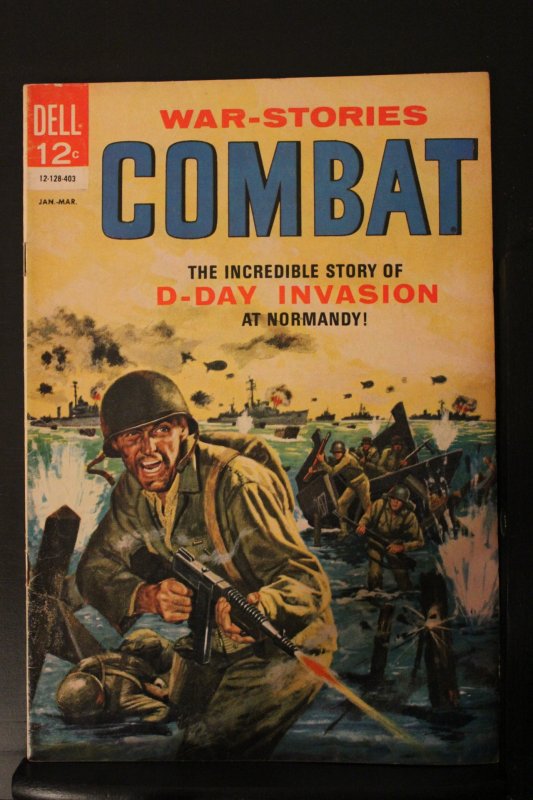 Combat #11 (1964) High-Grade NM- or better! D-Day Invasion cover wow!