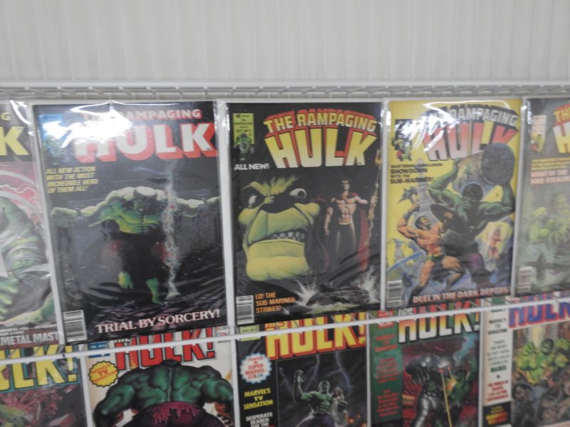 The Rampaging Hulk Magazine Complete Set #1-27 Beautiful VF Avg Condition!