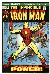 IRON MAN #47 1972-Origin of Iron Man-Marvel Nice tight copy VF