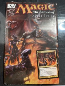 IDW Magic The Gathering Spell Thief Issue #4  MTG Breath of Malfegor Promo 29B4