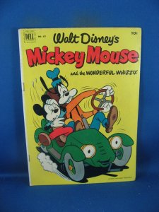 FC 427  MICKEY MOUSE VG WONDERFUL WHIZZIX DELL 1952