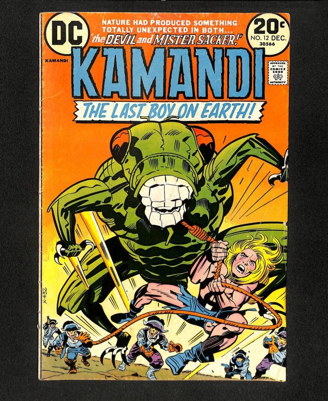 Kamandi, The Last Boy on Earth #12