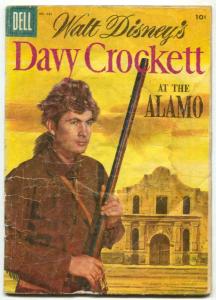 Davy Crockett at the Alamo-FOUR COLOR #639 1955-Dell comics G