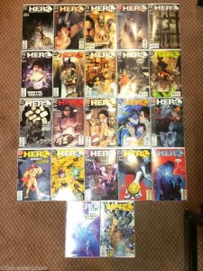 Hero #1-22 Comic Book Set DC 2003