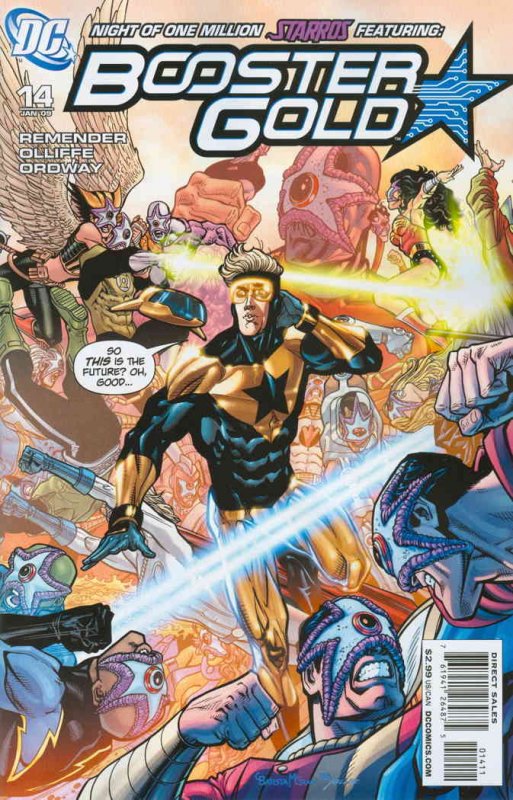 Booster Gold (2nd Series) #14 VF ; DC | Rick Remender Starro