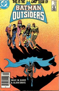 Batman and the Outsiders #32 (1986) Batman and the Outsiders