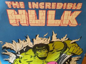 Incredible Hulk Poster 1979 Marvel Comic book promo Rare mint collectable