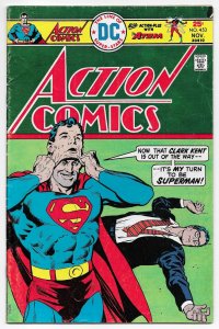 Action Comics #453 Superman | Batman | Atom (DC, 1975)