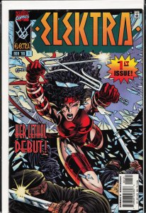 Elektra #1 Variant Cover (1996) Elektra
