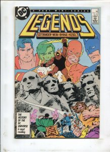 LEGENDS #3 SEND FOR..THE SUICIDE SQUAD! (9.0) 1986