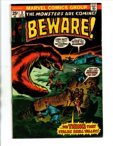 Beware #8 - Marvel Horror - Romita Sr - 1974 - FN/VF