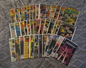 Box Lot of 40 DC Comics from the Silver and Bronze ages.