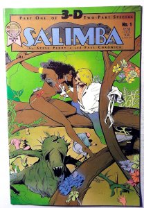 Salimba 3-D #1 (1986) Hexagon Comics 1st Print Comic Book