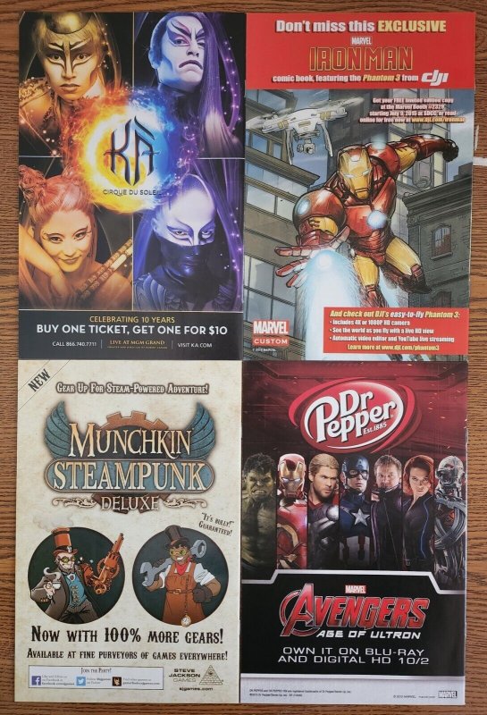 Mrs. Deadpool & the Howling Commandos 4PC LOT #1-4 Complete Run (8.5) 2015