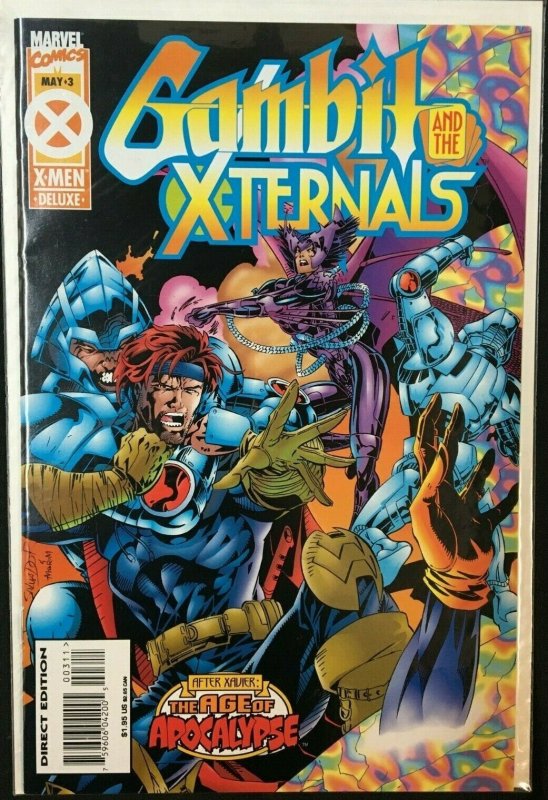 GAMBIT AND THE X-TERNALS #1-4 COMPLETE SET  9.2