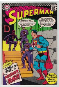 SUPERMAN 191 VG-F  November 1966