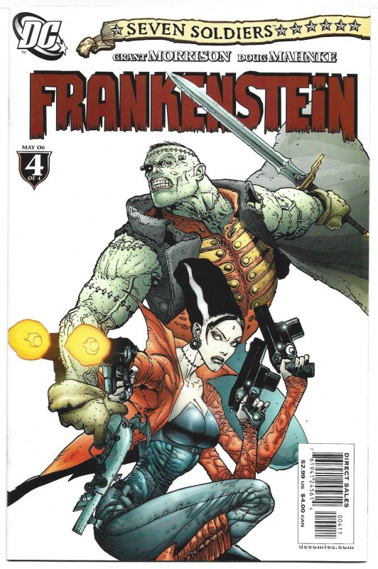 Seven Soldiers: Frankenstein #4  (May 2006, DC)  9.0 VF-NM