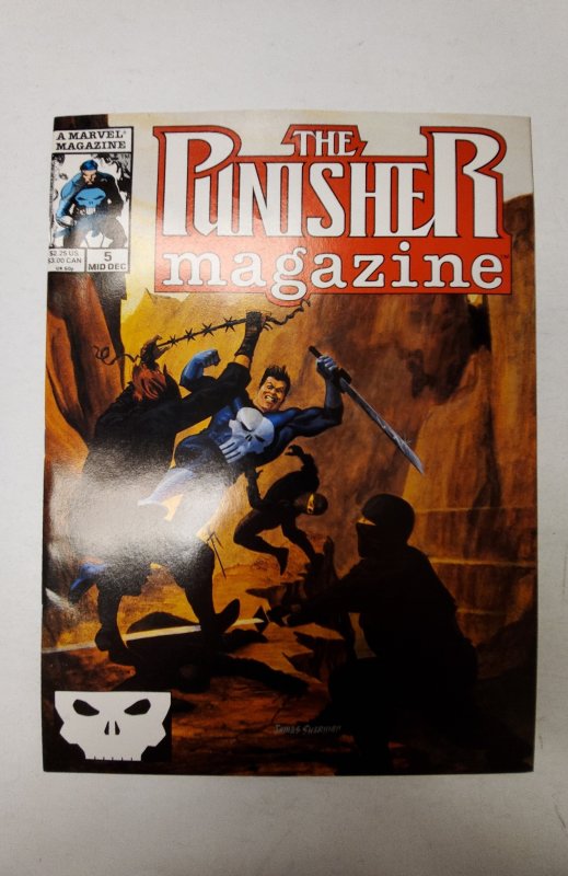 The Punisher Magazine #5 (1989) NM Marvel Comic Book J702