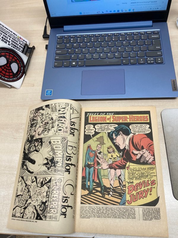 Adventure Comics #370 - Bondage Cover! Devil's Jury - (Grade 7.0) 1968