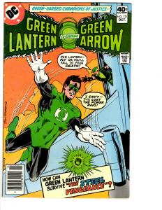 5 Green Lantern DC Comic Books # 118 121 122 123 124 Green Arrow Superman BH11