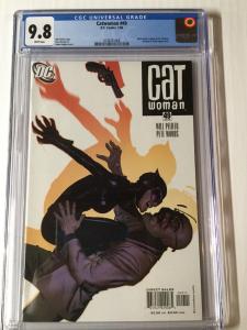 Catwoman 49 Cgc 9.8 White Pages Adam Hughes Cover AH!