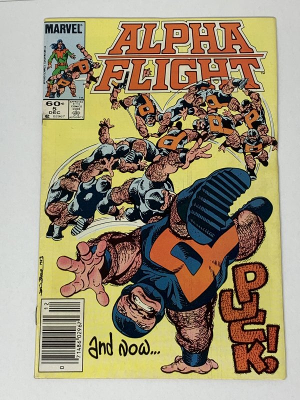 Alpha Flight #5 (1983) RA1