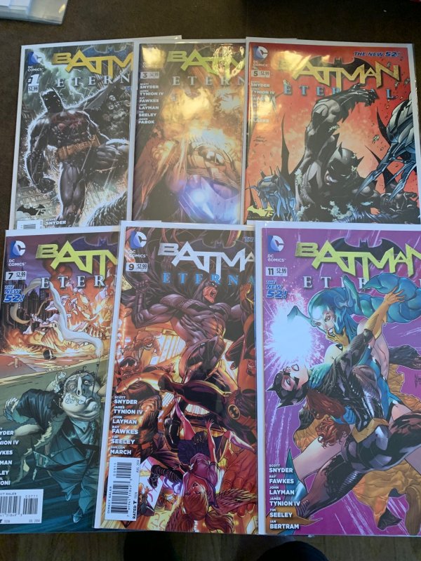 Batman Eternal Complete Set 1-52  Scott Snyder! James Tynion IV!