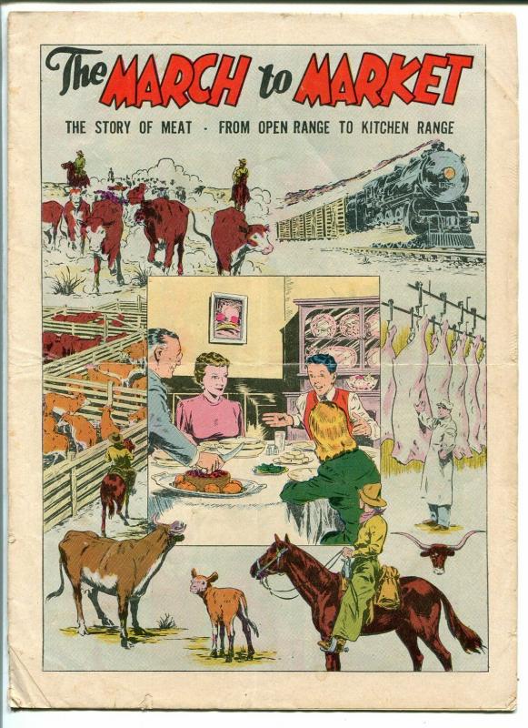 March To Market 1948-General Comics-Swift & Co-undocumented in price guide-G/VG