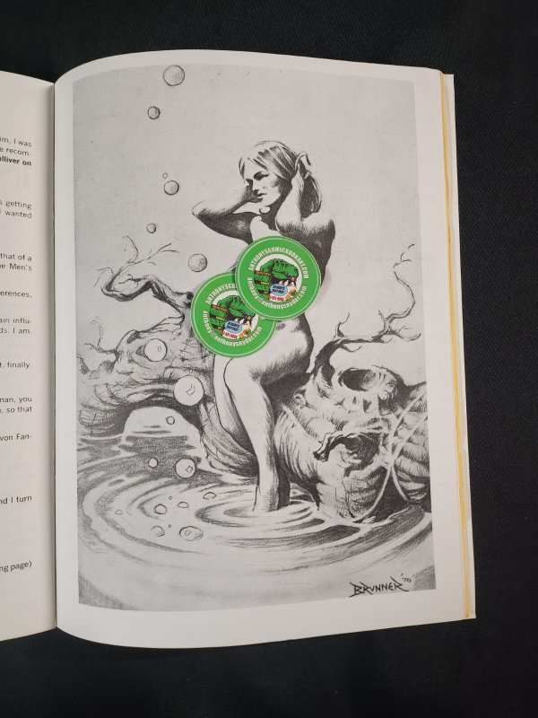 1970 INFINITY 2 Fanzine (7.0) Frank Brunner Cover, B. Wrightson, F. Frazetta