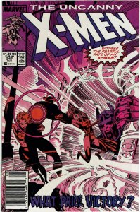 The Uncanny X-Men #247 Newsstand Marc Silvestri NM