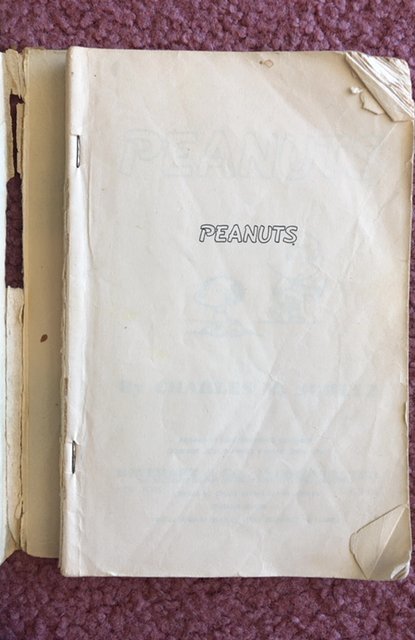 Peanuts (1952)detached, tape on spine, reader