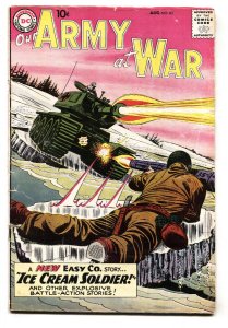 OUR ARMY AT WAR #85-1959-1st appearance of Ice Cream Soldier