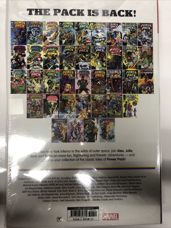 Power Pack (2010) Omnibus Vol # 2 • The Pack Is Back • Marvel Comics • Simonson