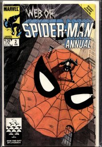 Web of Spider-Man Annual #2 Direct Edition (1986) Spider-Man