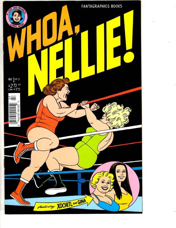 Whoa Nellie Complete Fantagraphics Comics Limited Series # 1 2 3 Love Rocket TD2