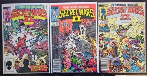 Secret Wars II Issues #1-9 Complete Set