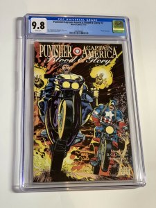 Punisher/Captain America Blood & Glory 2 ￼CGC 9.8 marvel comics 1992 newsstand 