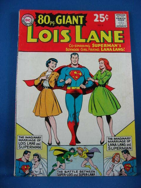 80 PAGE GIANT 3 Lois Lane Fine 1964