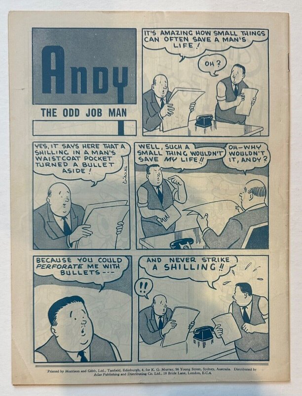 (1955) BATMAN #58 Australian/UK Golden Age Comic! Rare!