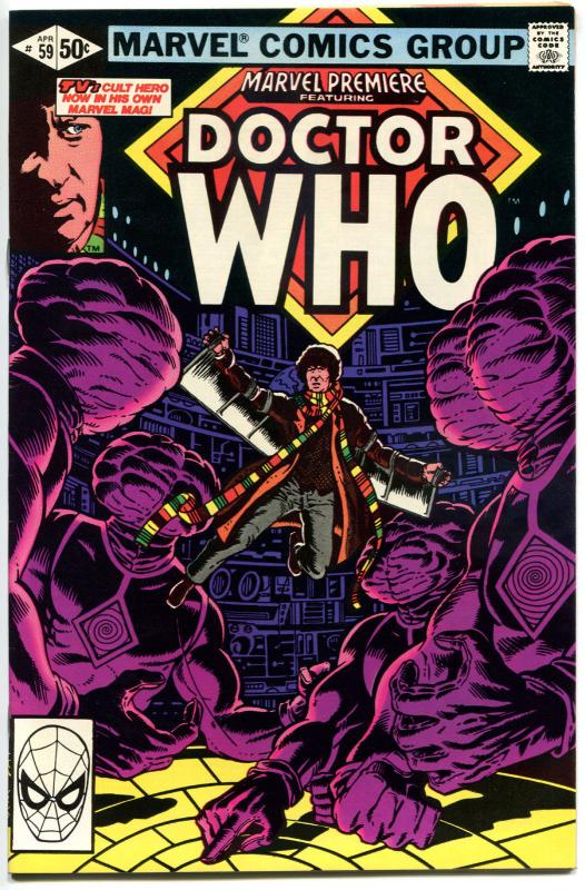 MARVEL PREMIERE - DOCTOR WHO #57 58 59 60, VF+, Tardis, 1980, more DW in store