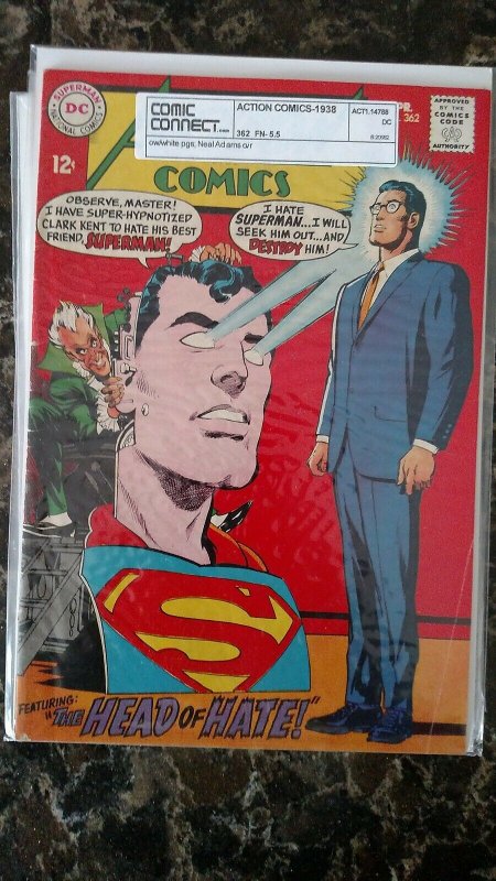Action Comics #362 (DC, 1968) FN+